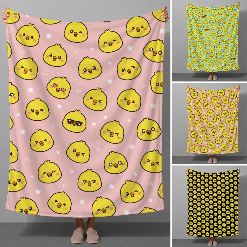 Bedding - بطانية ناعمة من الفلانيل بطبعة كرتونية