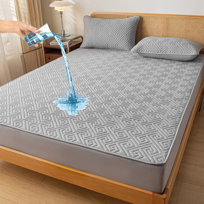 غطاء مرتبة مقاوم للماء بنمط شب - مراجعة Waterproof Mattress Protector Breathable وسعره