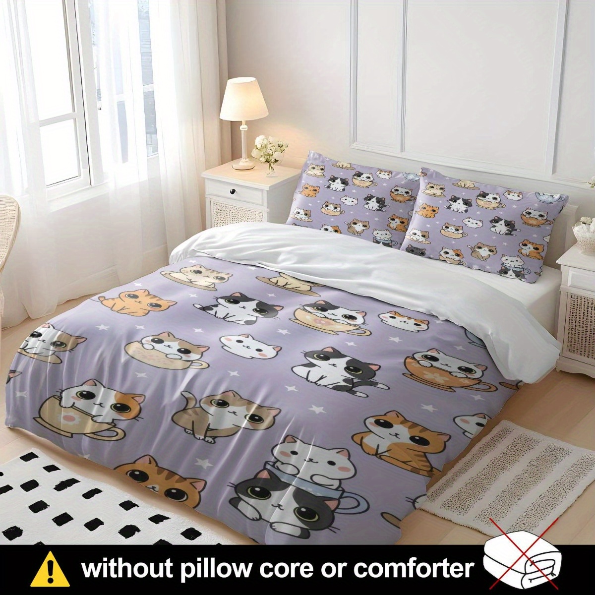 طقم غطاء لحاف ناعم من ثلاث قطع - مراجعة Duvet Cover Sets With Zipper وسعره