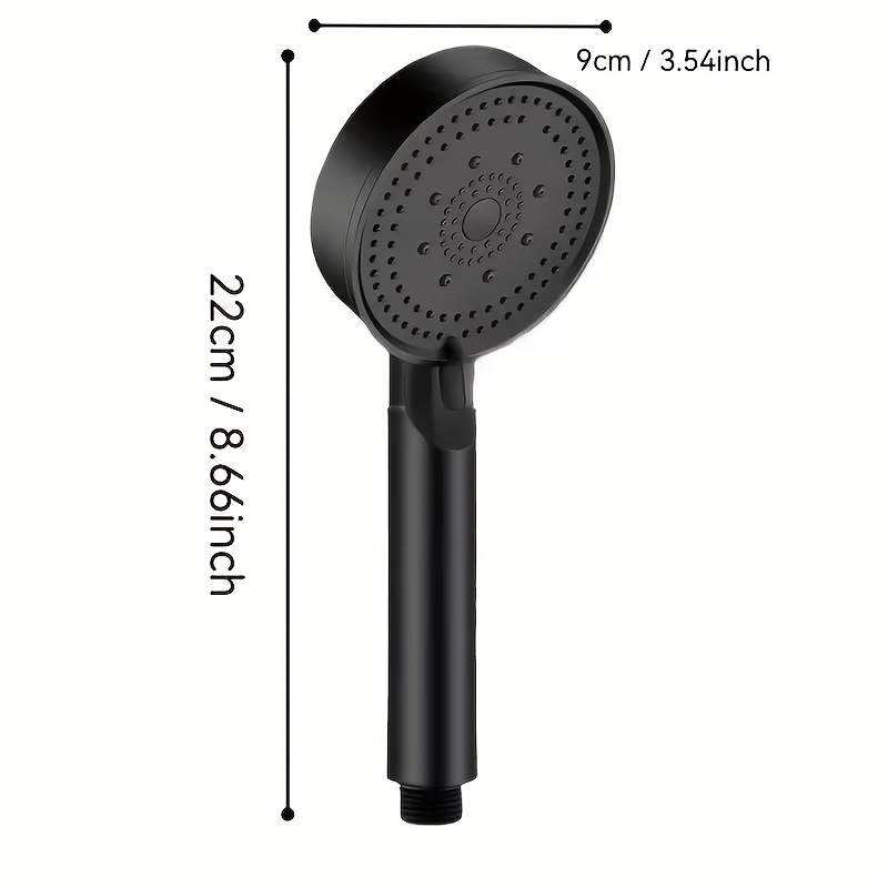 رأس دش عالي الضغط بـ 5 أوضاع،  - مراجعة High Pressure Shower Head Handheld وسعره