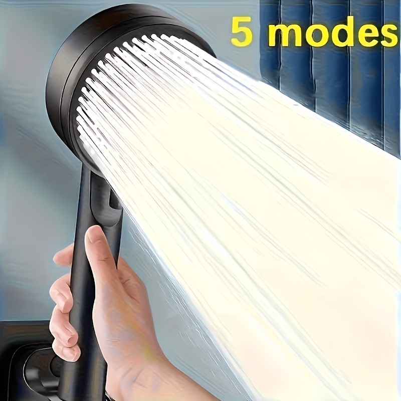 رأس دش عالي الضغط بـ 5 أوضاع،  - مراجعة High Pressure Shower Head Handheld وسعره