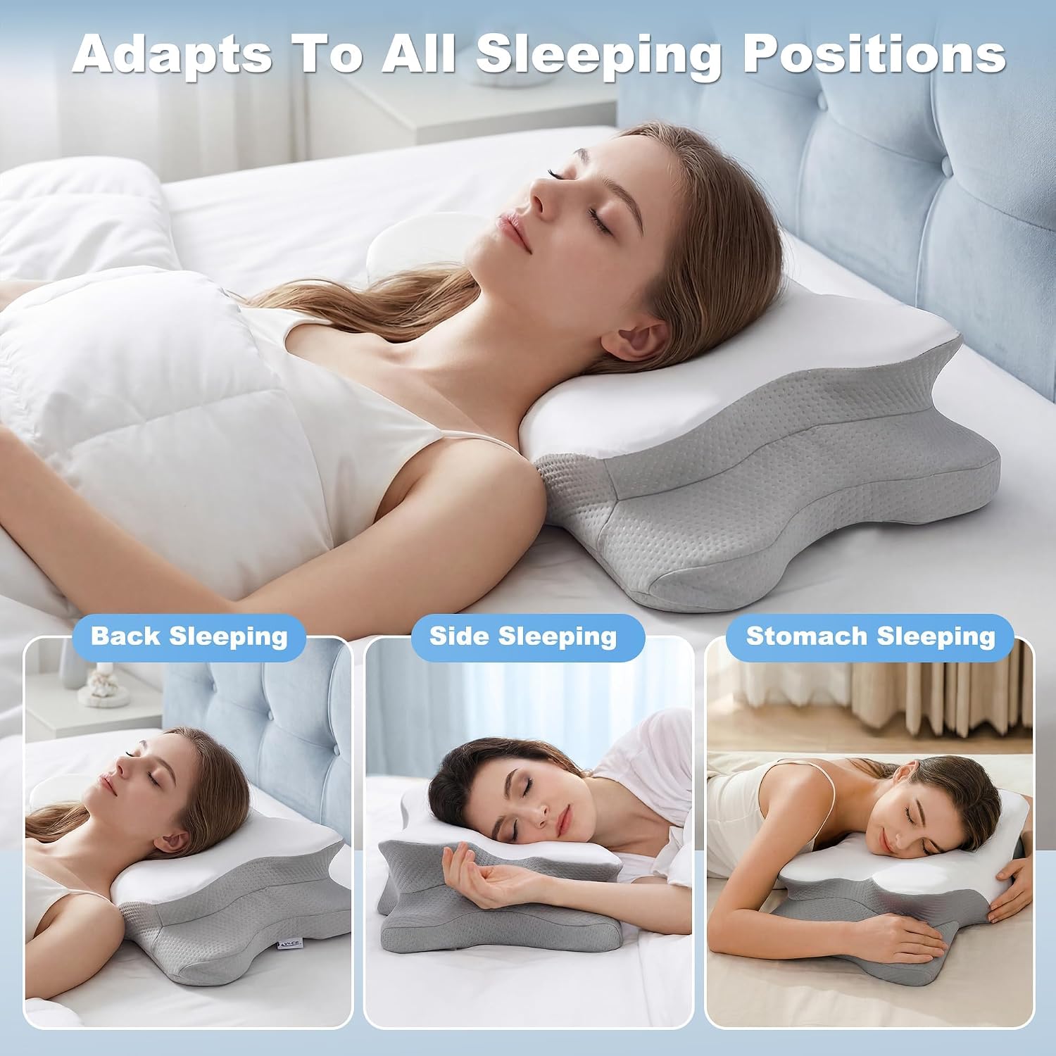 وسادة عنق طبية لتخفيف الألم، و - مراجعة Memory Foam Orthopedic Pillow Neck Pain وسعره