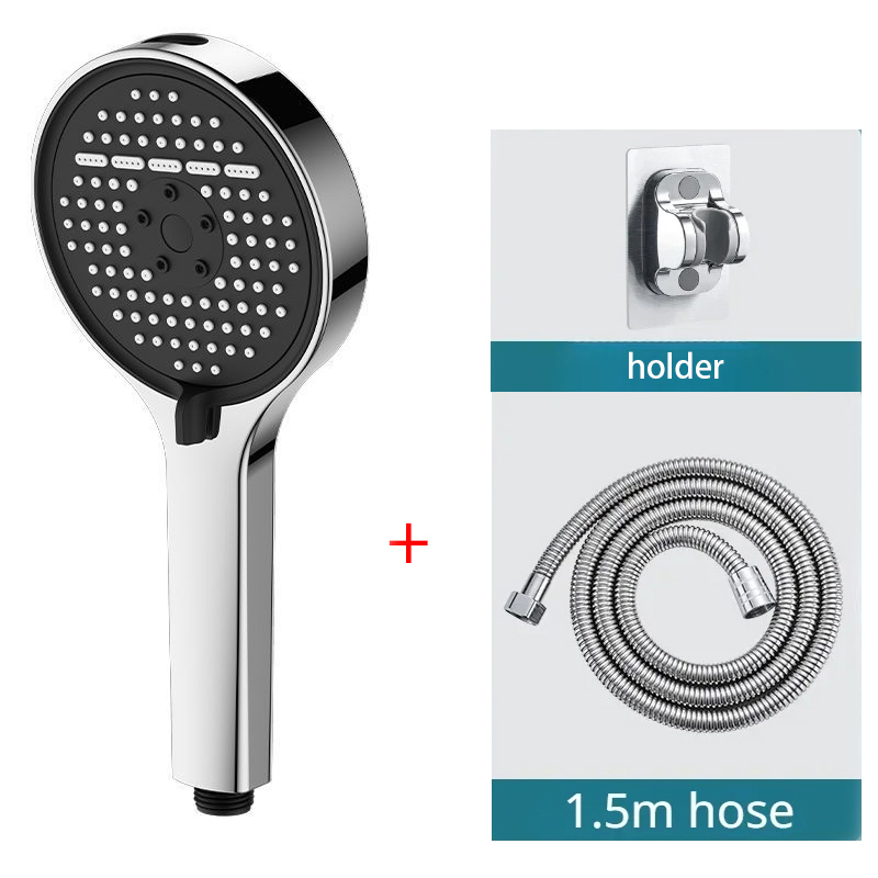 رأس دش لزيادة الضغط بلوحة كبير - مراجعة High Pressure Shower Head Handheld وسعره