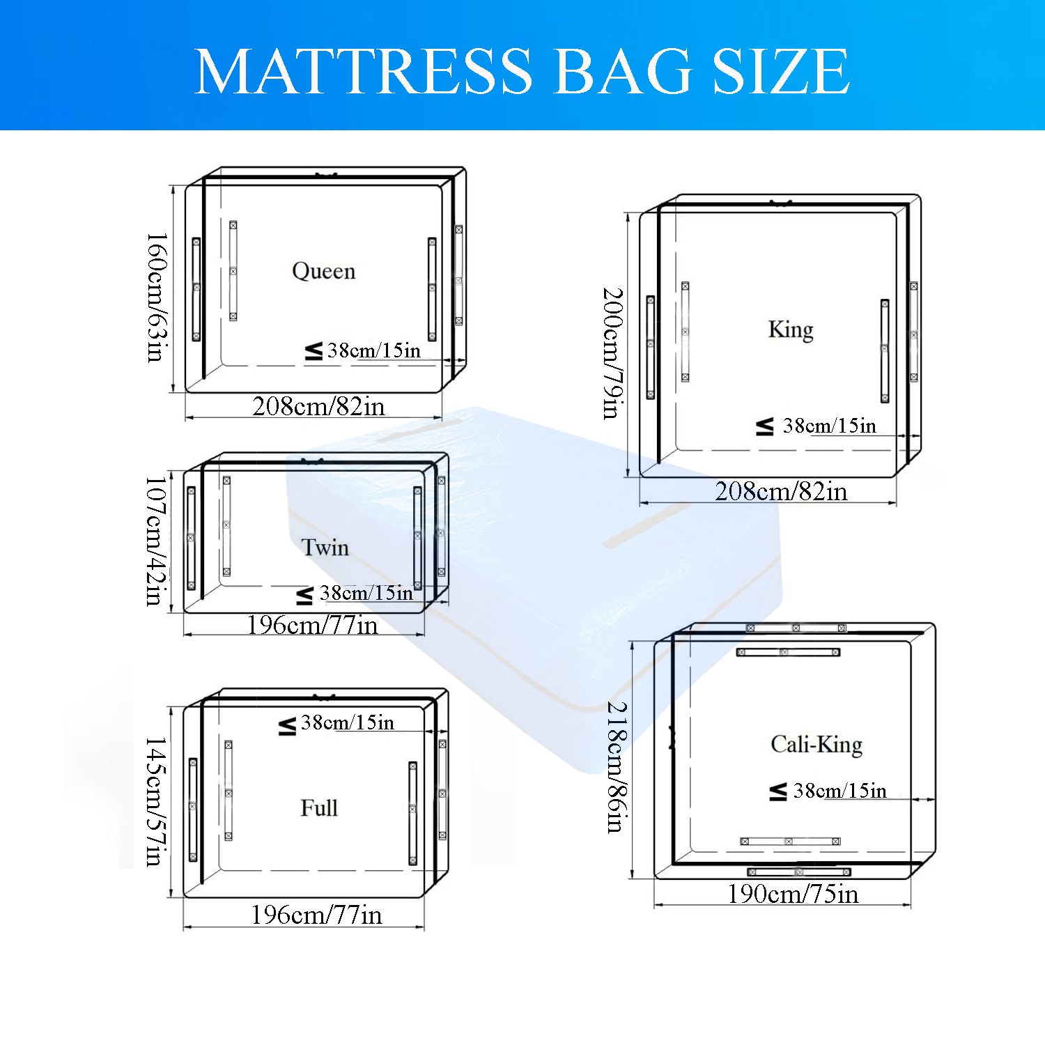 حقيبة مرتبة للنقل والتخزين، حق - مراجعة Waterproof Mattress Protector Breathable وسعره