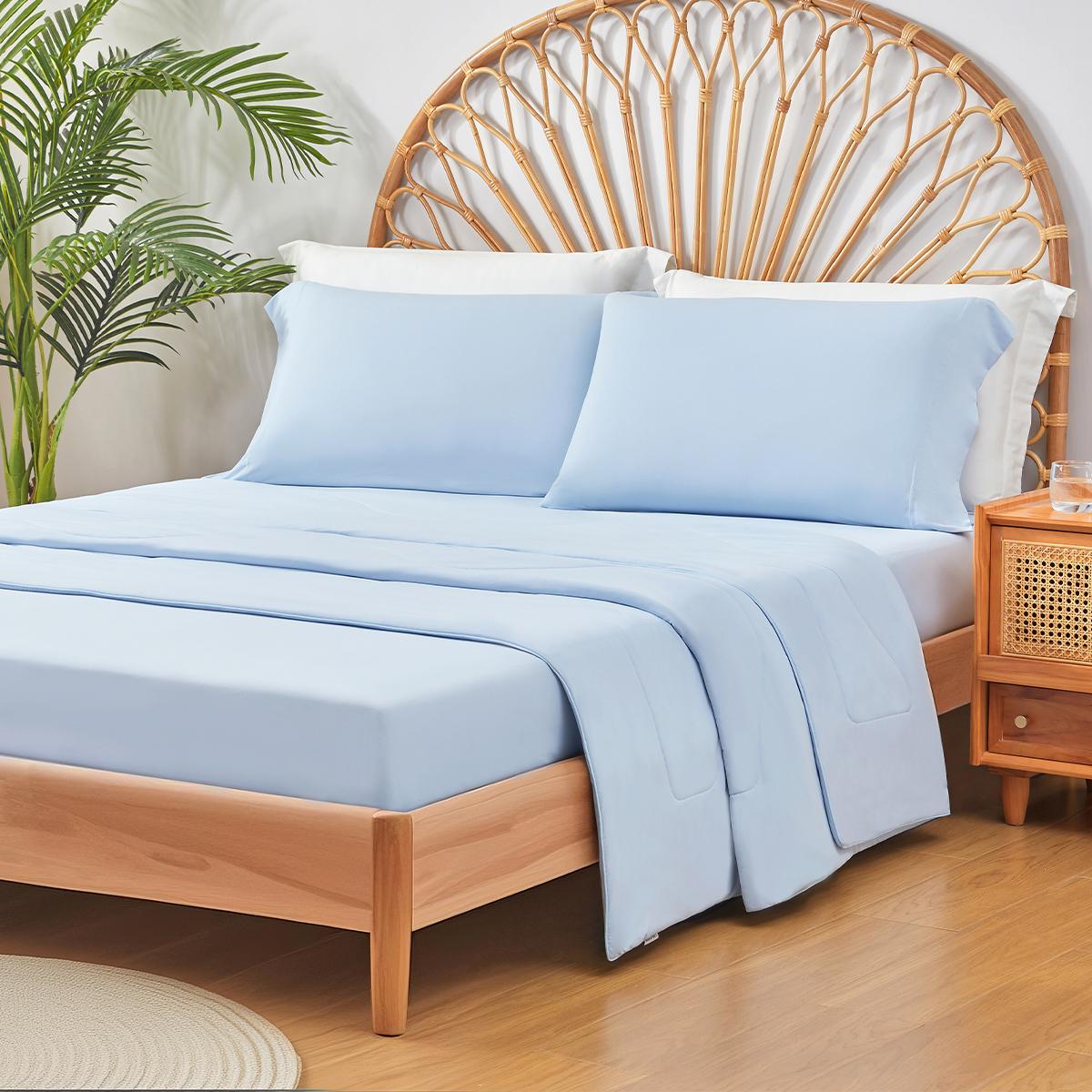 بطانية تبريد صيفية قابلة للعكس - مراجعة Cooling Blanket Hot Sleepers وسعره