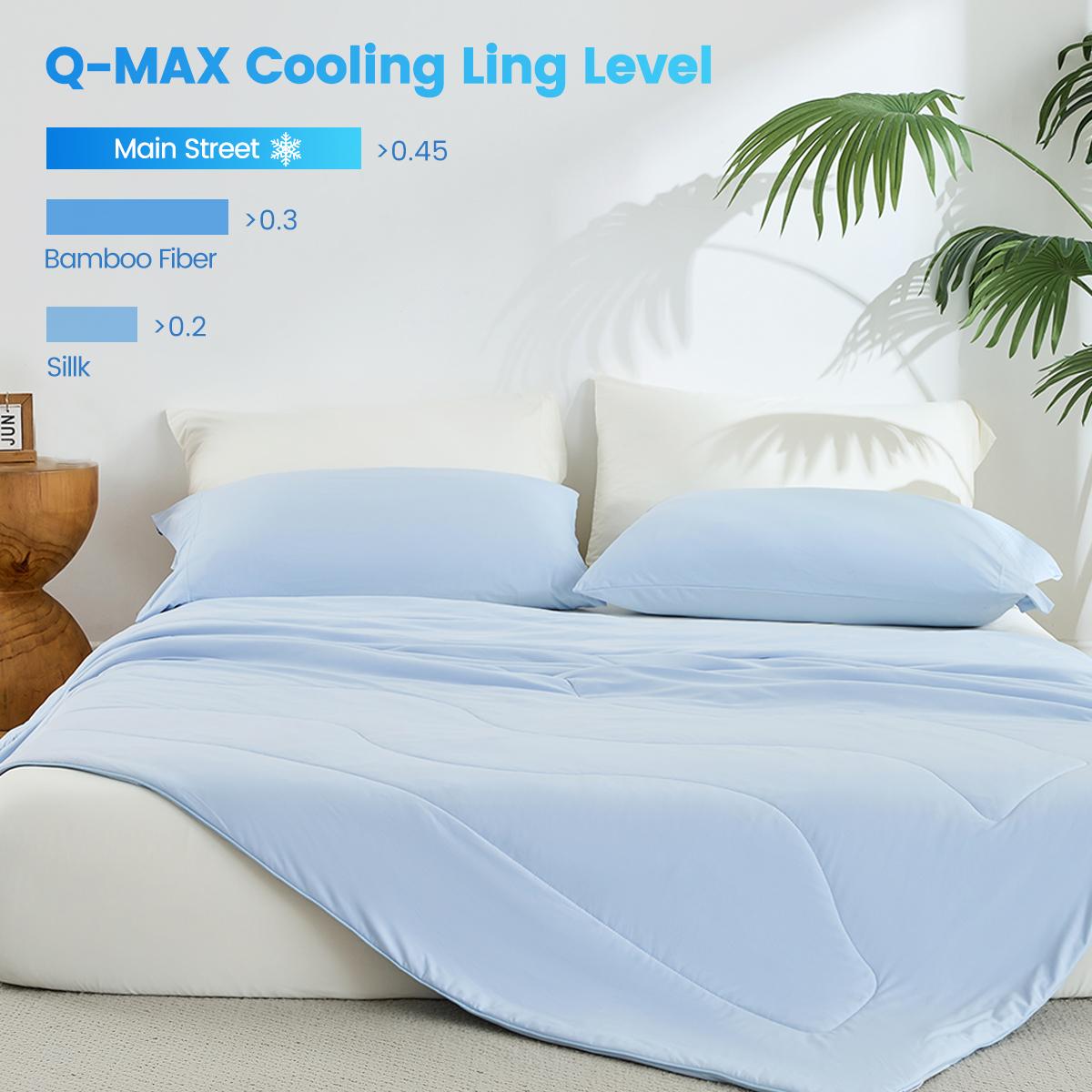 بطانية تبريد صيفية قابلة للعكس - مراجعة Cooling Blanket Hot Sleepers وسعره