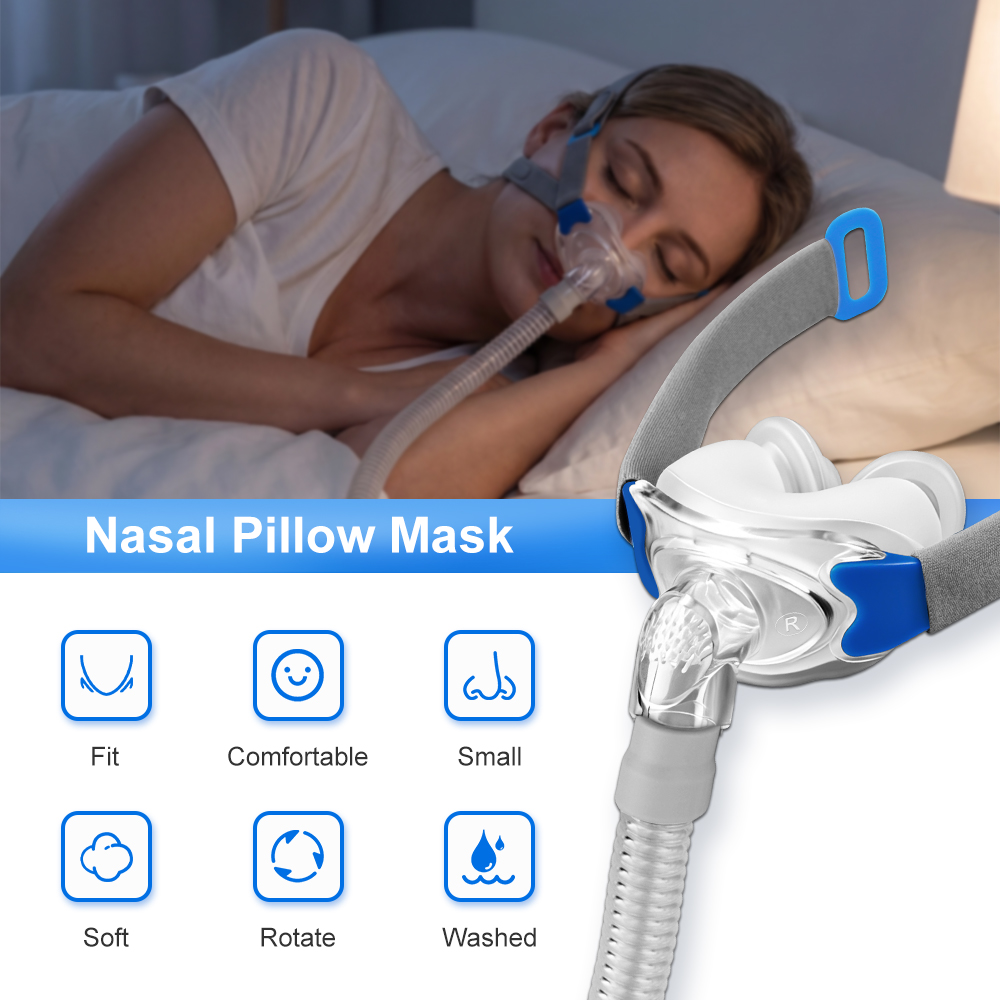 طقم قناع CPAP جديد بديل للأنف  - مراجعة Anti Snore Contour Pillow وسعره