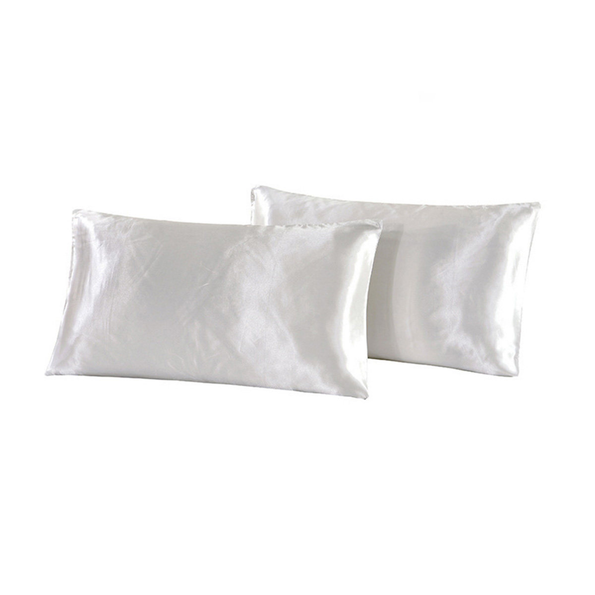 زوج واحد من أغطية الوسائد المص - مراجعة Satin Silk Pillowcase Hair Skin وسعره