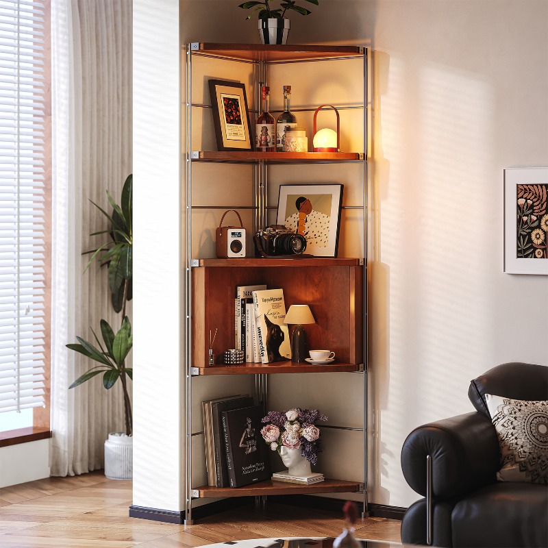 رف زاوية على الطراز القروسطي،  - مراجعة Storage & Organization وسعره